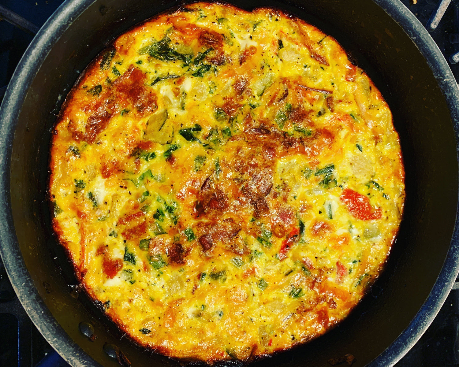 Easy, Delicious Seasonal Vegetable Frittata Recipe