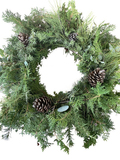 Evergreen Holiday Wreath